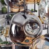 Ripoll Hanglamp, Kogellampje, Hanglamp Amber, Duidelijk, Rookkleurig, 6-lichts