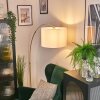 Bassagoda Staande lamp Messing, Zwart, 1-licht