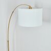 Bassagoda Staande lamp Messing, Zwart, 1-licht
