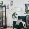 Bassagoda Staande lamp Messing, Zwart, 1-licht