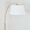 Bassagoda Staande lamp Messing, Zwart, 1-licht