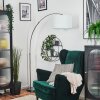 Soungou Staande lamp Nikkel mat, Zwart, 1-licht