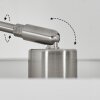Soungou Staande lamp Nikkel mat, Zwart, 1-licht