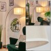 Bassagoda Staande lamp Messing, Zwart, 1-licht