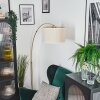 Bassagoda Staande lamp Messing, Zwart, 1-licht