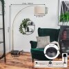 Bassagoda Staande lamp Messing, Zwart, 1-licht
