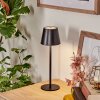 Salgadinho Buiten tafellamp, Badkamerlamp, Tafellamp LED Zwart, 1-licht