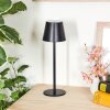 Salgadinho Buiten tafellamp, Badkamerlamp, Tafellamp LED Zwart, 1-licht