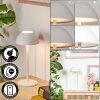 Laken Buiten tafellamp, Badkamerlamp, Tafellamp LED Wit, 1-licht
