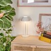 Laken Buiten tafellamp, Badkamerlamp, Tafellamp LED Wit, 1-licht