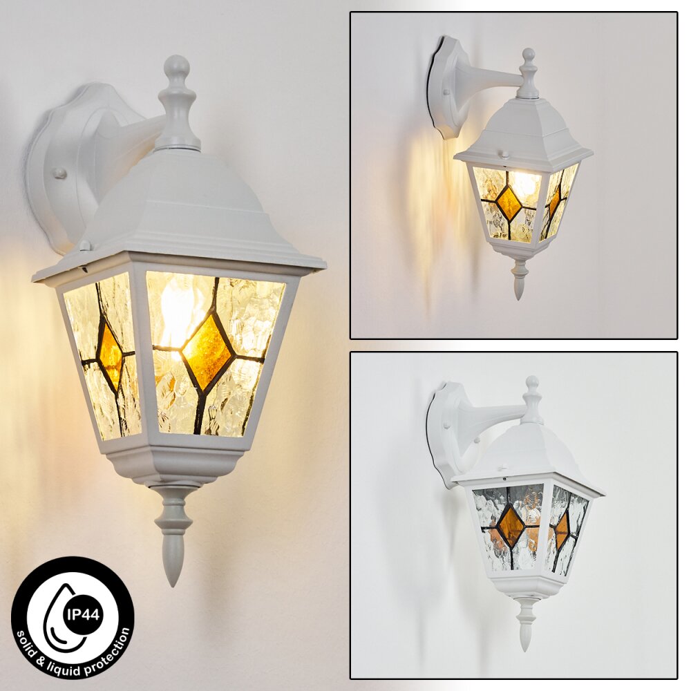 Naofe Wandlamp voor buiten, Wandlamp Wit, 1-licht main product photo