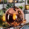 Koyoto Hanglamp, Kogellampje, Hanglamp Blauw, Goud, Groen, Koperkleurig, 6-lichts