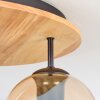 Koyoto Plafondlamp, Kogellampje 40 cm Natuurlijke kleuren, Zwart, 3-lichts