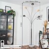 Nikkala Staande lamp Chroom, Wit, 5-lichts