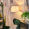 Bassagoda Staande lamp Koperkleurig, Zwart, 1-licht