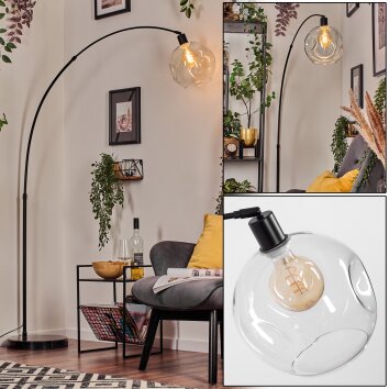 Ripoll Staande lamp Zwart, 1-licht