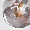 Gastor Plafondlamp, Kogellampje Goud, Zwart, 10-lichts