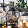 Koyoto Hanglamp, Kogellampje, Hanglamp Amber, Duidelijk, Rookkleurig, 4-lichts