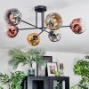 Ripoll Plafondlamp, Kogellampje Chroom, Goud, Duidelijk, Koperkleurig, Rookkleurig, 6-lichts
