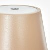 Salgadinho Buiten tafellamp, Tafellamp LED Zandkleurig, 1-licht