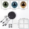 Ripoll Hanglamp, Kogellampje, Cluster hanglamp Blauw, Goud, Groen, 4-lichts