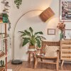 Granja Staande lamp Messing, Zwart, 1-licht