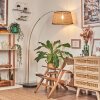 Ramila Staande lamp Messing, Zwart, 1-licht