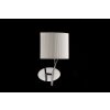 Mantra Eve Muurlamp Chroom, 1-licht