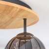Koyoto Plafondlamp, Kogellampje 40 cm Natuurlijke kleuren, Zwart, 3-lichts