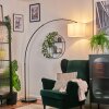 Soungou Staande lamp Zwart, 1-licht