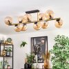 Gastor Plafondlamp, Kogellampje Goud, Zwart, 10-lichts