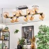 Gastor Plafondlamp, Kogellampje Goud, Zwart, 10-lichts