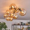 Gastor Plafondlamp, Kogellampje Goud, Zwart, 10-lichts