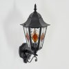 Hongkong Wandlamp voor buiten, Wandlamp Zwart, 1-licht