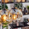 Ripoll Hanglamp, Kogellampje, Hanglamp Amber, Duidelijk, 6-lichts