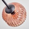Ripoll Plafondlamp, Kogellampje Chroom, Goud, Duidelijk, Koperkleurig, Rookkleurig, 6-lichts