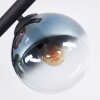 Gastor Plafondlamp, Kogellampje Blauw, Groen, Duidelijk, Koperkleurig, 8-lichts