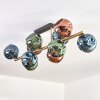 Ripoll Plafondlamp, Kogellampje Goud, Zwart, 10-lichts