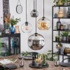 Ripoll Hanglamp, Kogellampje, Cluster hanglamp Amber, Chroom, Duidelijk, Rookkleurig, 4-lichts Ripoll Hanglamp, Kogellampje, Cluster hanglamp Amber, Chroom, Duidelijk, Rookkleurig, 4-lichts