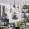 Ripoll Hanglamp, Kogellampje, Cluster hanglamp Amber, Chroom, Duidelijk, Rookkleurig, 4-lichts Ripoll Hanglamp, Kogellampje, Cluster hanglamp Amber, Chroom, Duidelijk, Rookkleurig, 4-lichts