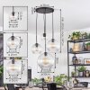Koyoto Hanglamp, Kogellampje, Cluster hanglamp Duidelijk, 4-lichts Koyoto Hanglamp, Kogellampje, Cluster hanglamp Duidelijk, 4-lichts