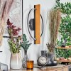 Pompu Wandlamp LED Natuurlijke kleuren, Zwart, 1-licht