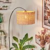 Cavaca Staande lamp Nikkel mat, Zwart, 1-licht