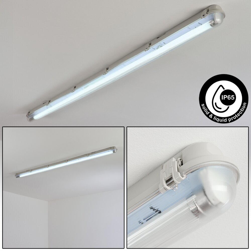 Ilena Buitenlicht, Badkamerlamp, Plafondlamp LED Grijs, 1-licht main product photo