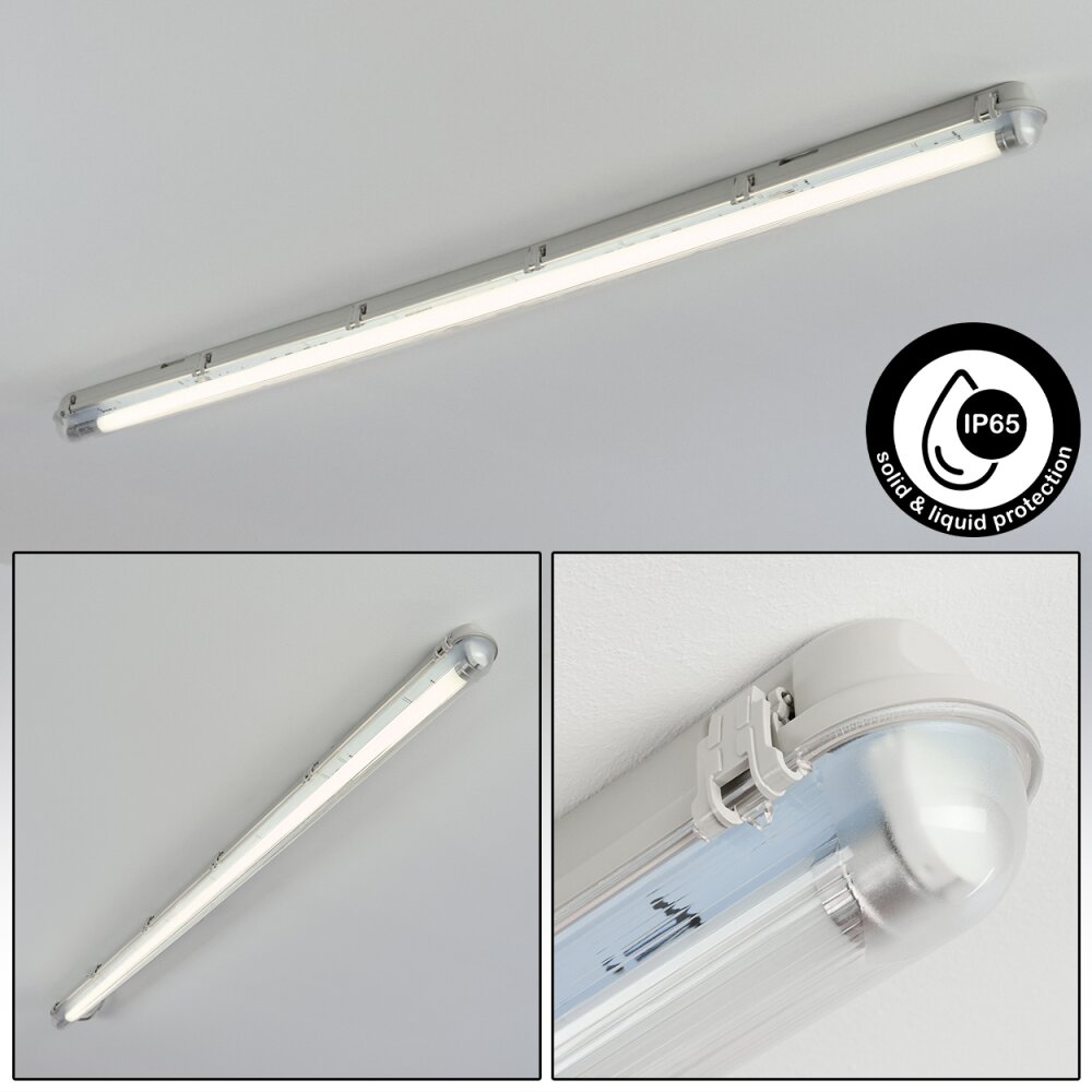 Ilena Buitenlicht, Badkamerlamp, Plafondlamp LED Grijs, 1-licht main product photo