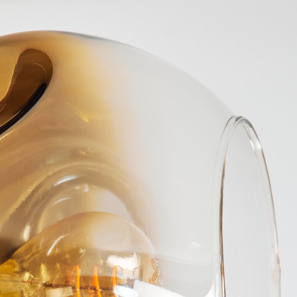 Ripoll Plafondlamp, Kogellampje Goud, Duidelijk, 4-lichts