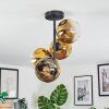 Ripoll Plafondlamp, Kogellampje Goud, Duidelijk, 4-lichts