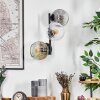 Ripoll Kogellampje, Wandlamp Amber, Duidelijk, Rookkleurig, 3-lichts Ripoll Kogellampje, Wandlamp Amber, Duidelijk, Rookkleurig, 3-lichts