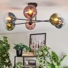 Gastor Plafondlamp, Kogellampje 50 cm Blauw, Groen, Duidelijk, Koperkleurig, 6-lichts