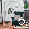 Soungou Staande lamp Chroom, Zwart, 1-licht